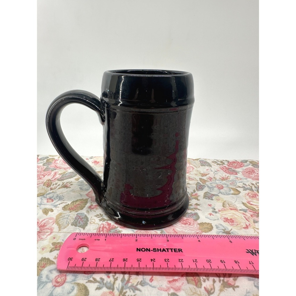 Vintage 1988 Deenen Scarborough Faire Renaissance Festival Black Beer Stein - Picture 4 of 7
